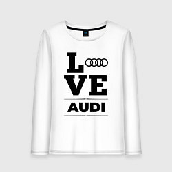 Женский лонгслив Audi Love Classic