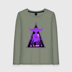 Женский лонгслив Геншин Импакт Скарамучча