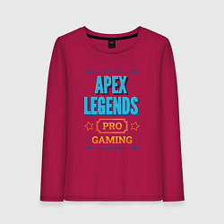 Женский лонгслив Игра Apex Legends pro gaming