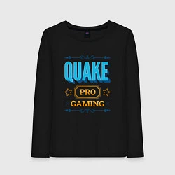 Женский лонгслив Игра Quake pro gaming