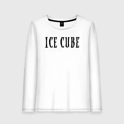 Женский лонгслив Ice Cube - logo