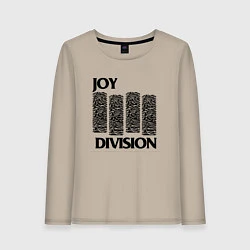 Женский лонгслив Joy Division - rock