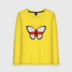 Женский лонгслив Бабочка - Англия