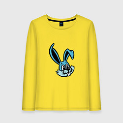 Лонгслив хлопковый женский Blue Bunny, цвет: желтый