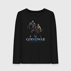Женский лонгслив Отец и сын GoW Ragnarok