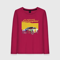 Женский лонгслив Lamborghini Urus - Italy