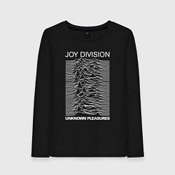 Лонгслив хлопковый женский Joy Division, цвет: черный