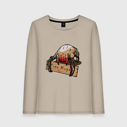 Женский лонгслив Hugs from crab