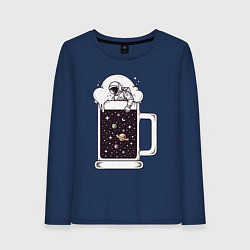 Женский лонгслив Space beer