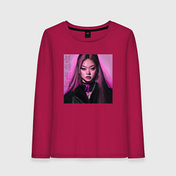 Женский лонгслив Blackpink Jennie аниме рисунок