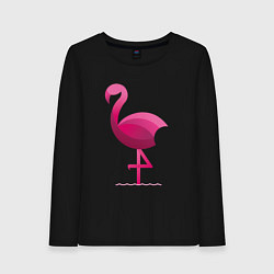 Женский лонгслив Фламинго минималистичный