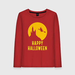 Женский лонгслив Halloween witch