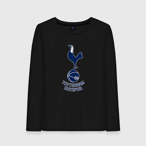 Женский лонгслив Tottenham Hotspur fc sport / Черный – фото 1