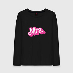 Женский лонгслив Миссис в стиле барби - для жены