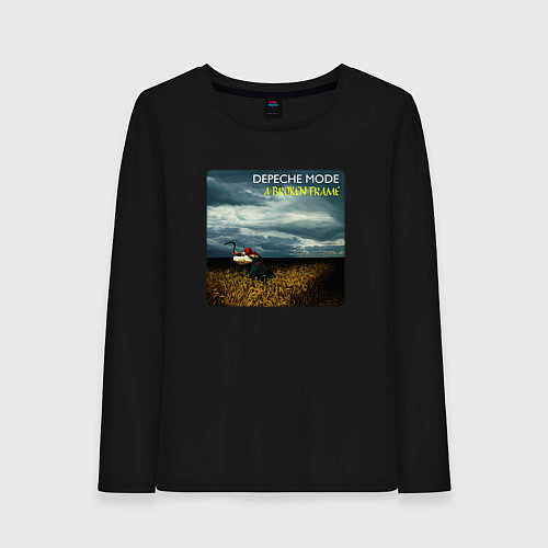 Женский лонгслив Depeche Mode - A Broken Frame Album / Черный – фото 1