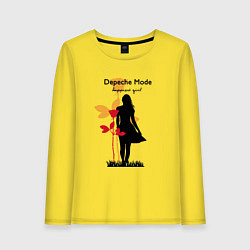 Женский лонгслив Depeche Mode - Happiest Girl Collage