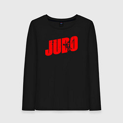 Женский лонгслив Judo red