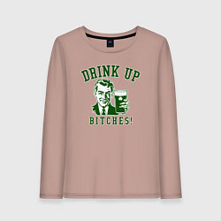 Женский лонгслив Drink up