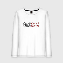 Женский лонгслив Depeche Mode - Black Celebration font