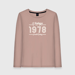 Женский лонгслив Лимитированный выпуск 1978