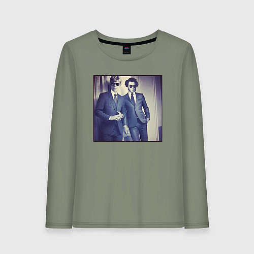 Женский лонгслив Поэты / Авокадо – фото 1