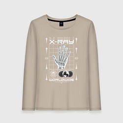 Женский лонгслив X-ray streetwear