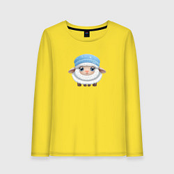 Женский лонгслив Маленькая овечка