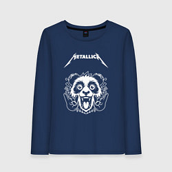 Женский лонгслив Metallica rock panda