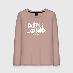 Лонгслив хлопковый женский Вуфер land - Bokuyaba, цвет: пыльно-розовый