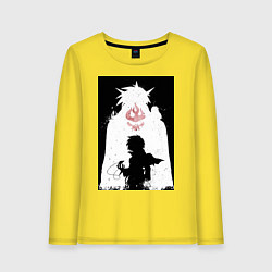 Лонгслив хлопковый женский Гуррен-Лаганн пронзающий небеса Симон, цвет: желтый