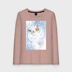 Женский лонгслив Судзумэ закрывающая двери Дайджин кот