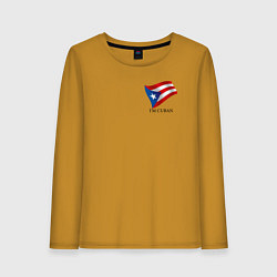 Женский лонгслив Im Cuban - motto