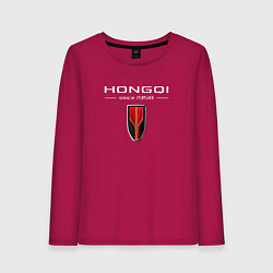 Женский лонгслив Hongqi - logo