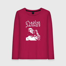 Женский лонгслив Charlie Parker jazz legend