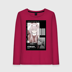 Женский лонгслив Милый во Франксе Zero Two