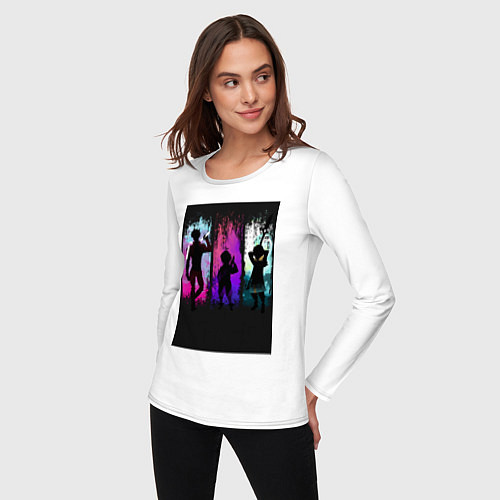 Женский лонгслив Семь смертных грехов Кинг / Белый – фото 3