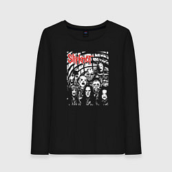Женский лонгслив Slipknot rock band