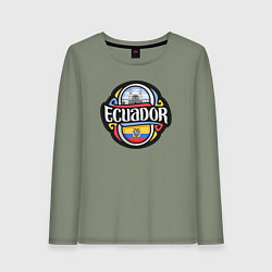 Женский лонгслив Эквадор
