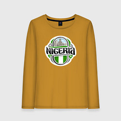 Женский лонгслив Нигерия