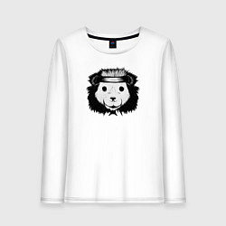 Женский лонгслив Дикий медвежий характер