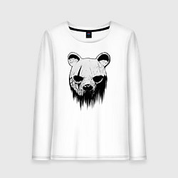 Женский лонгслив Медвежья маска