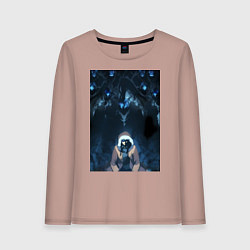 Женский лонгслив Поднятие уровня в одиночку Джину Сон тень