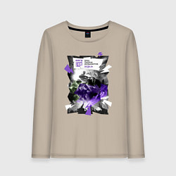 Женский лонгслив Мегарок