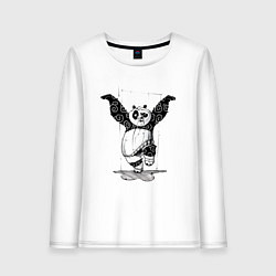 Женский лонгслив Кунгфу панда По