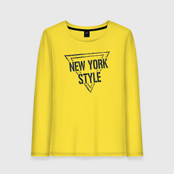 Женский лонгслив USA - New York