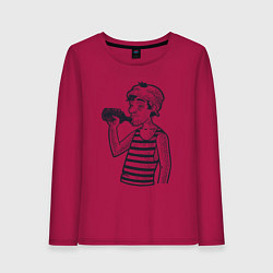 Женский лонгслив Алкаш