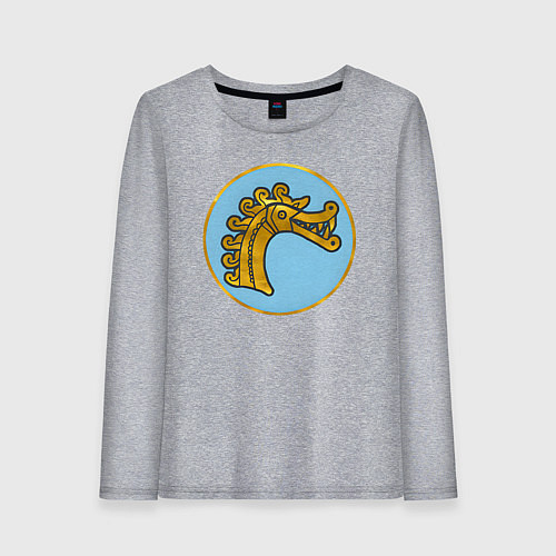 Женский лонгслив Даны из Total War: Attila / Меланж – фото 1