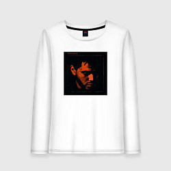 Лонгслив хлопковый женский The Weeknd Trilogy, цвет: белый