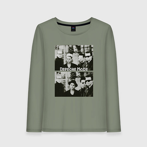 Женский лонгслив Depeche Mode2 / Авокадо – фото 1
