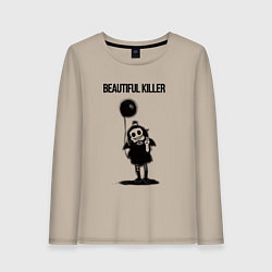 Женский лонгслив Beautiful killer